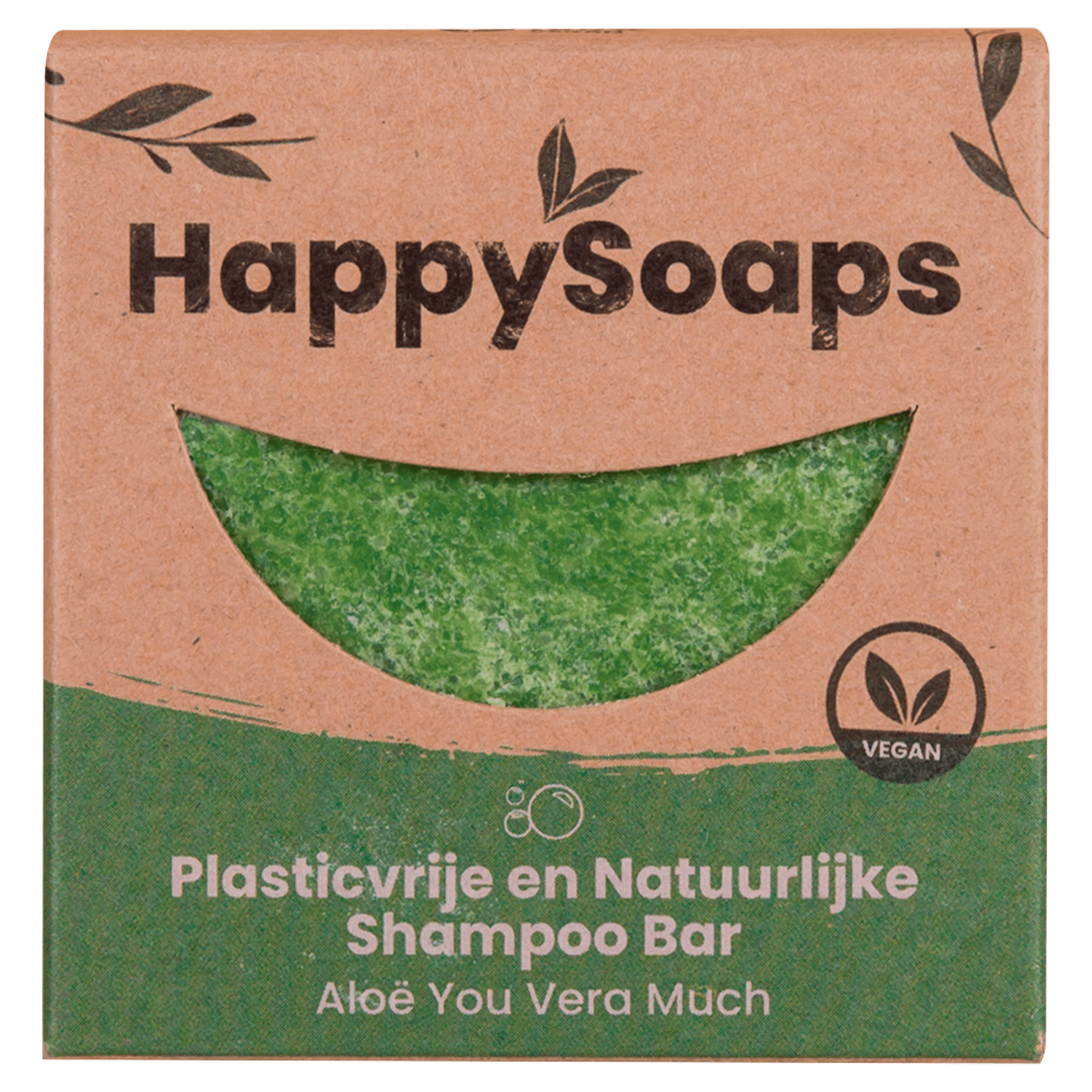 HappySoaps Shampoo bar aloë you vera much