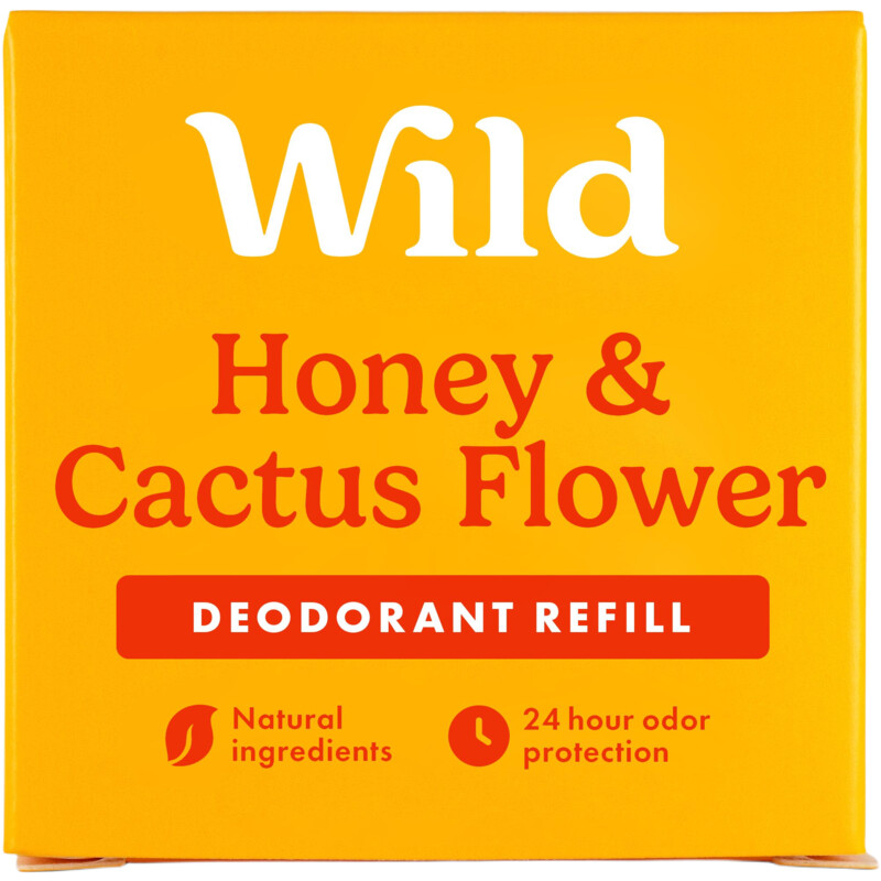 Wild Deodorant honey & cactus flower refill