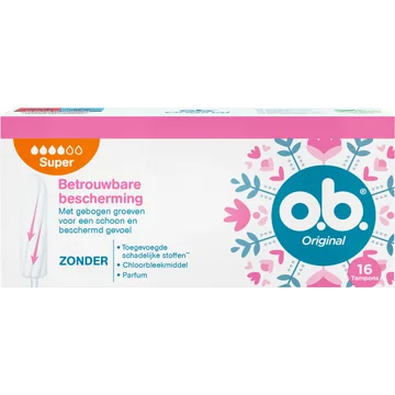 o.b. Original tampons super