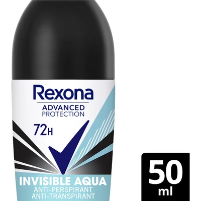 Rexona Anti-transpirant invisible aqua roller