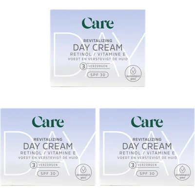 Care Revitalizing day cream spf30 3-pack