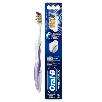 Oral-B Pulsar clean tandenborstel 4-pack