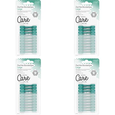 Care Zachte borsteltjes large 4-pack