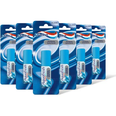 Aquafresh Freshmint mondspray 6-pack