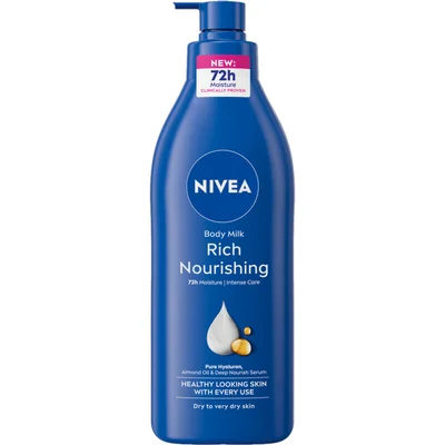 NIVEA Verzorgende body milk met pomp