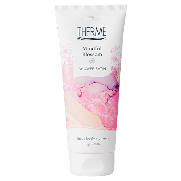 Therme Mindful blossom shower satin gel