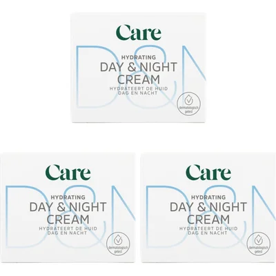 Care Hydrating day & night cream 3-pack