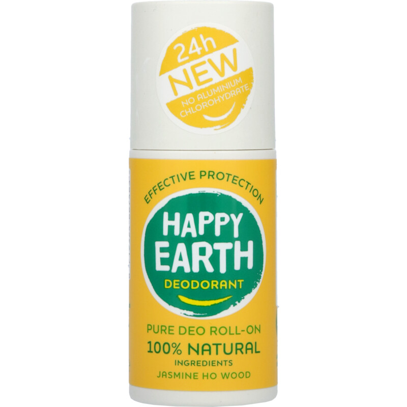 Happy Earth Deo roller jasmine ho wood