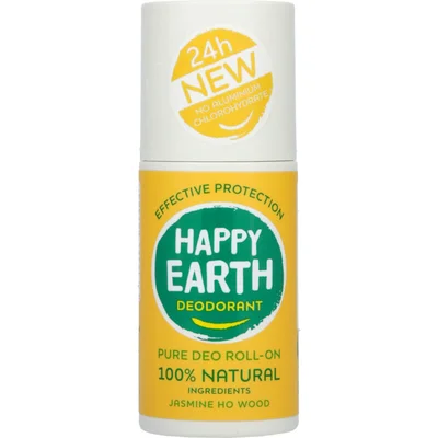 Happy Earth Deo roller jasmine ho wood