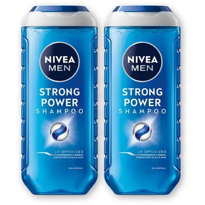 NIVEA Men strong power shampoo 2-pack