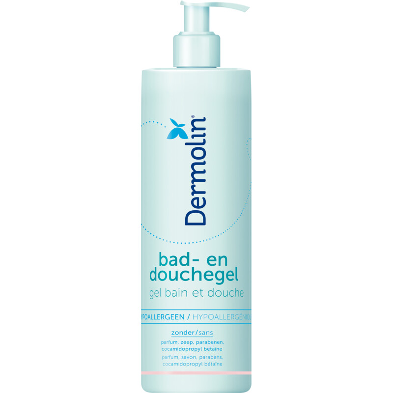 Dermolin Hypoallergeen bad- en douchegel