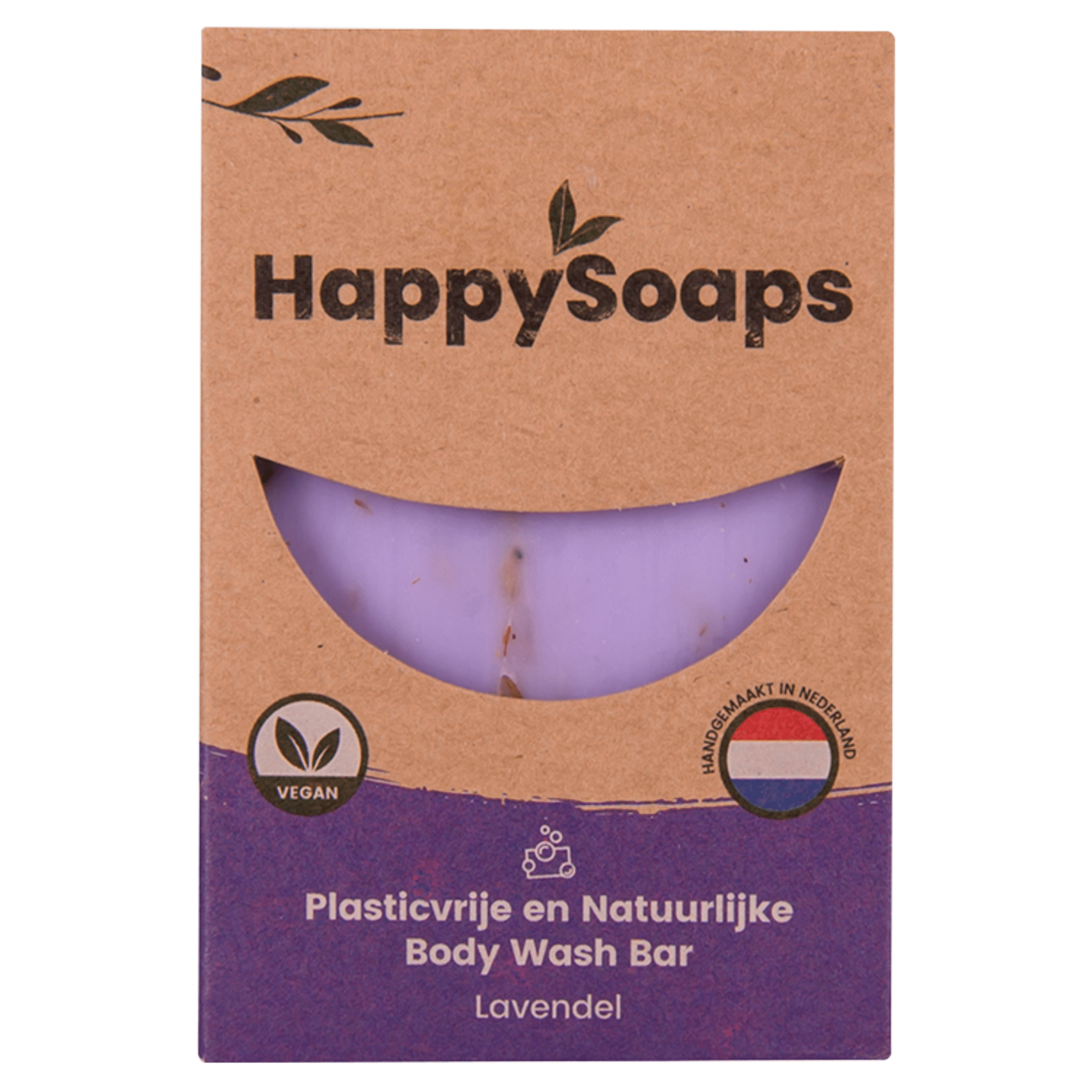 HappySoaps Happy body bar lavendel