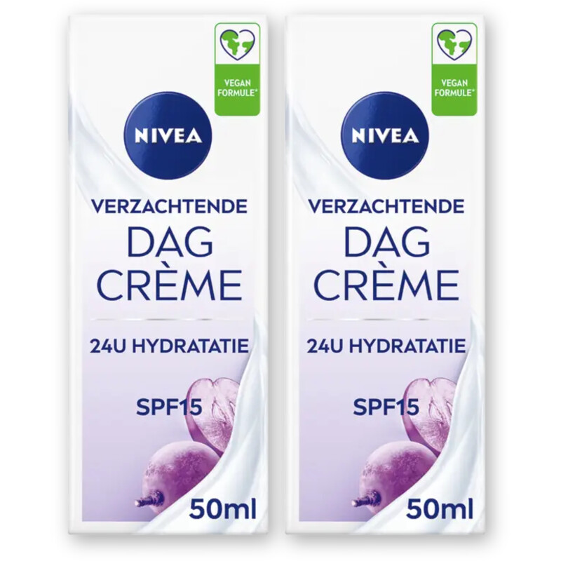 NIVEA Verzachtende dagcreme spf15 2-pack