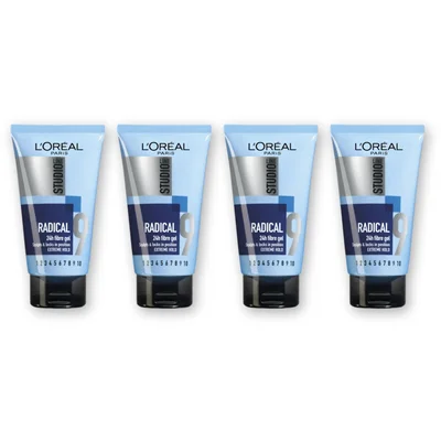 Studio Line Radical fiber gel extreme hard 4-pack