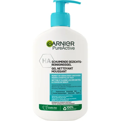 Garnier Pureactive hydraterende gezichtsreiniger