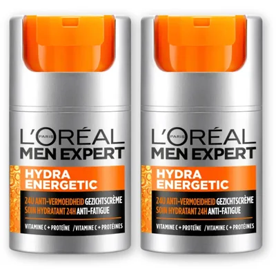 L'Oréal Men Expert Hydra energetic gezichtscrme 2-pack