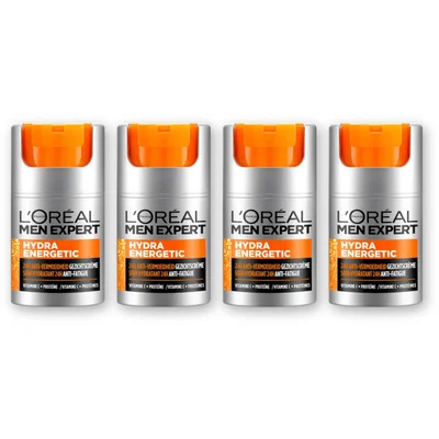 L'Oréal Men Expert Hydra energetic gezichtscrme 4-pack
