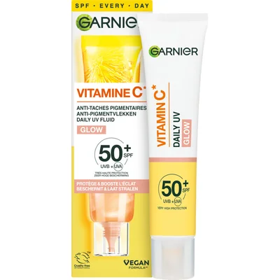 Garnier SkinActive glowy fluid SPF50+