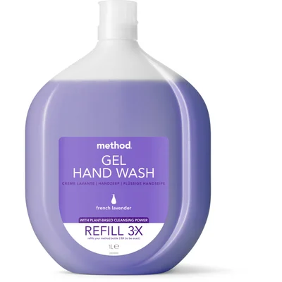 Method Gel hand wash french lavender navulling