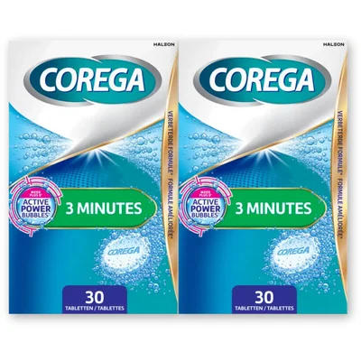 Corega Tabs 3 minuten 2-pack