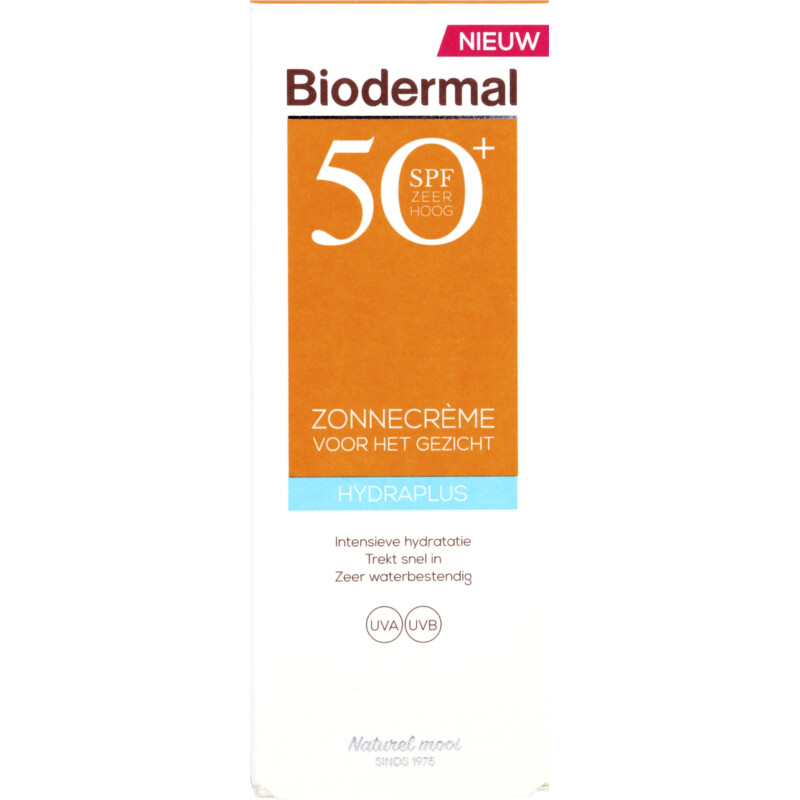 Biodermal Hydraplus face crème tube spf50
