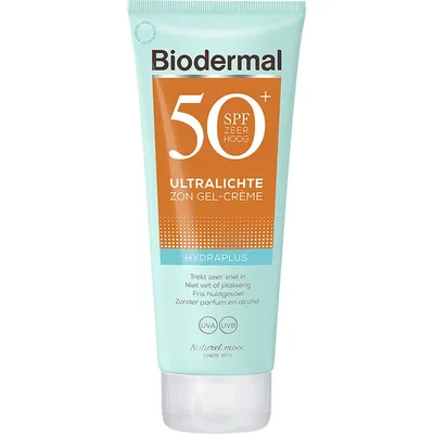 Biodermal Ultralichte zon gel-crème spf50+