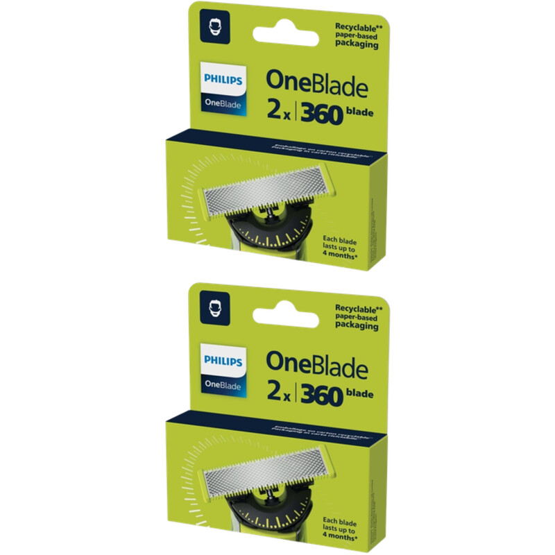 Philips Oneblade 360 QP420/50 4-pack