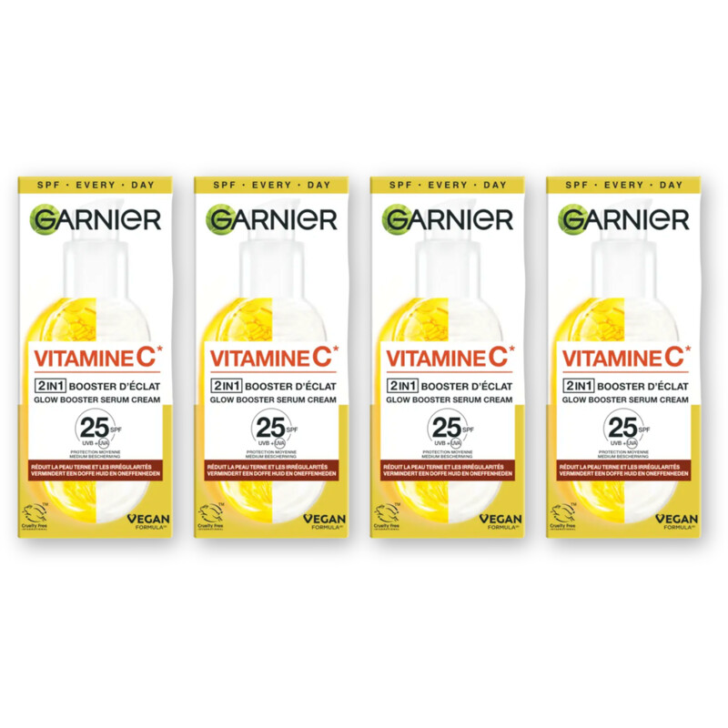 Garnier Serum cream Vitamine C SPF25 4-pack
