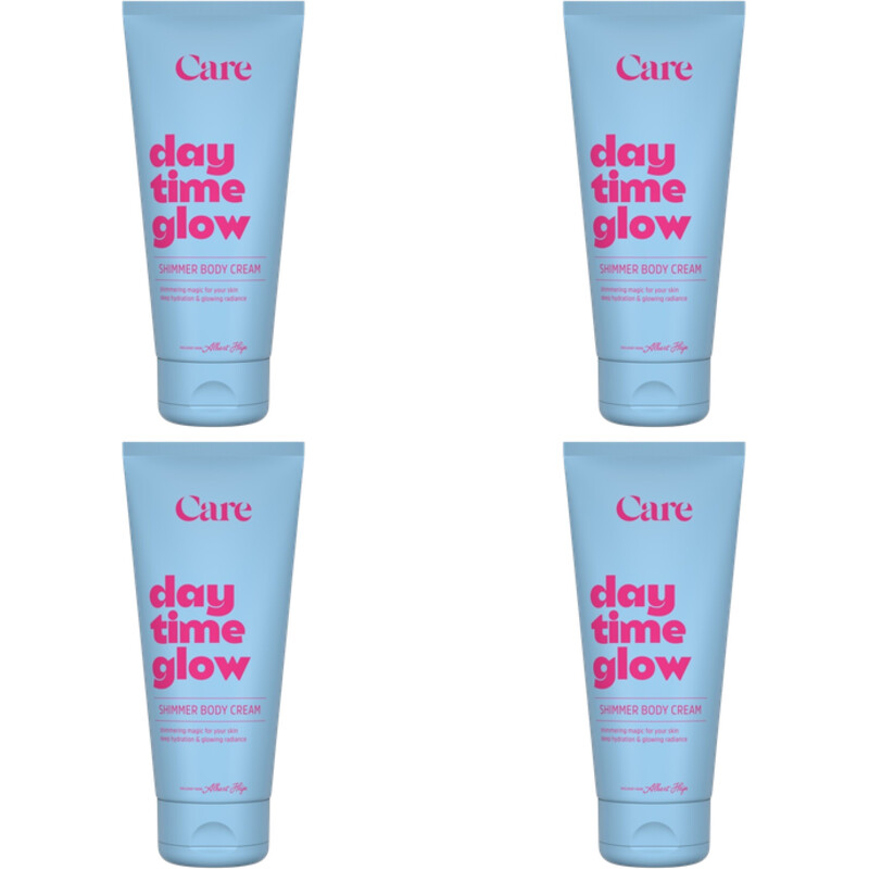 Care Day time glow shimmer body cream 4-pack