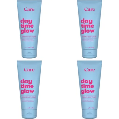 Care Day time glow shimmer body cream 4-pack