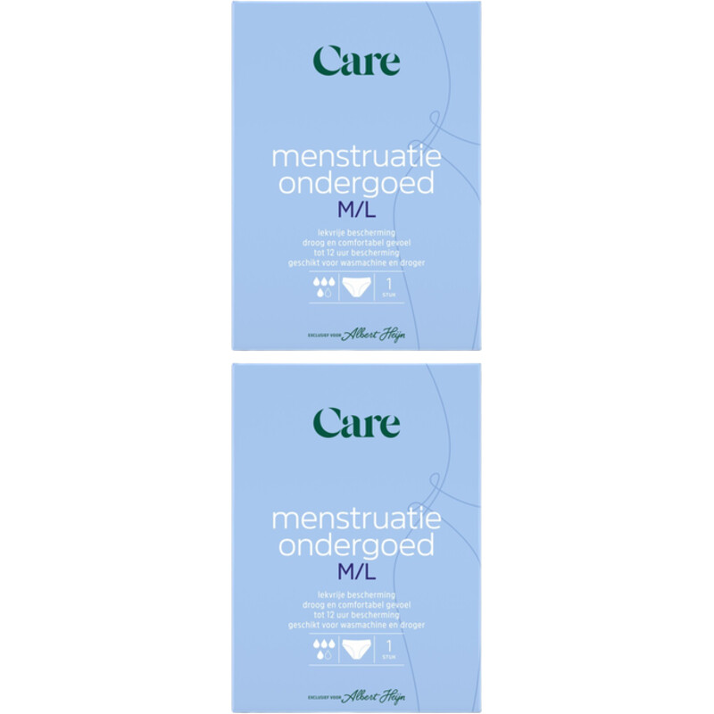 Care Menstruatie ondergoed maat M-L 2-pack