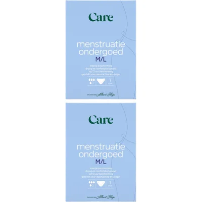Care Menstruatie ondergoed maat M-L 2-pack