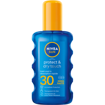 Nivea Sun Protect & dry touch zonnespray spf30