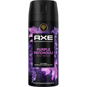 Axe Purple patchouli deodorant bodyspray