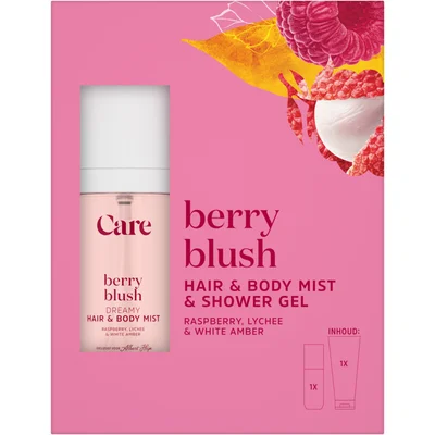 Care Berry blush hair & body mist giftset
