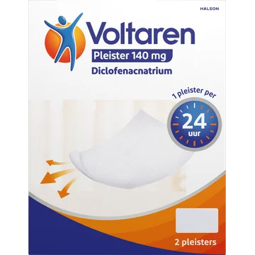 Voltaren Diclofenacatrium pleister 140mg