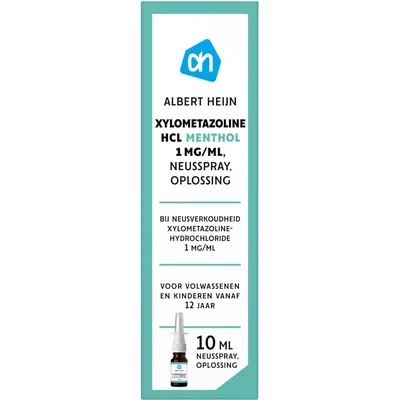 AH Xylometazoline HCl menthol 1 mg/ml