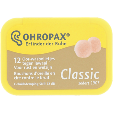 Ohropax Oor-wasbolletjes