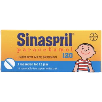 Sinaspril Paracetamol 120 mg