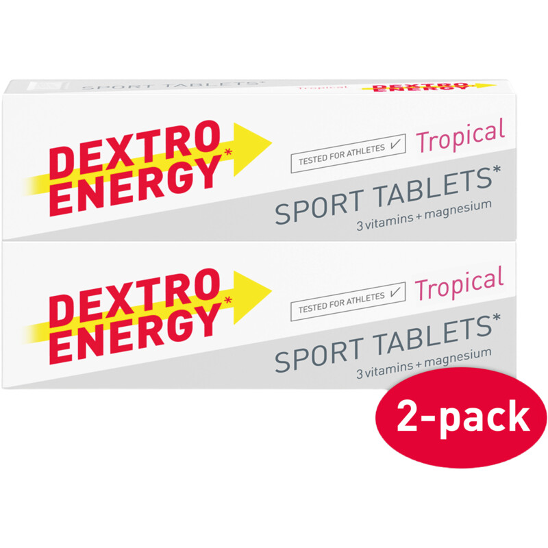 Dextro Energy sport tablets 2-pack