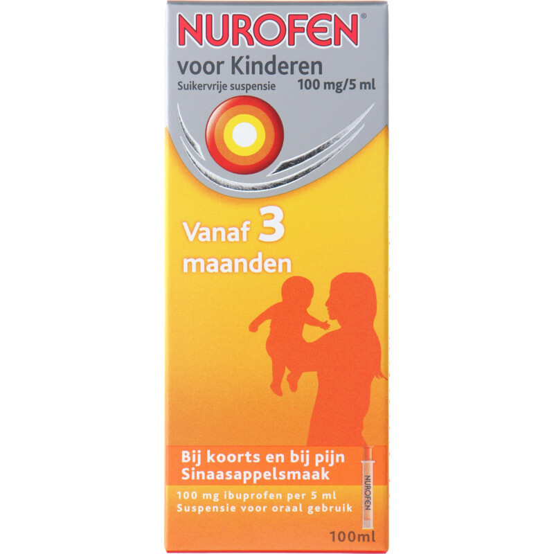 Nurofen Kinderen bij koorts en bij pijn