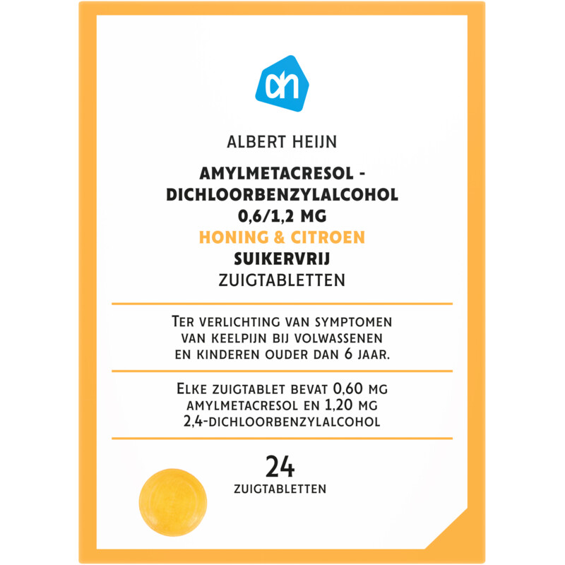 AH Honing & citroen zuigtabletten