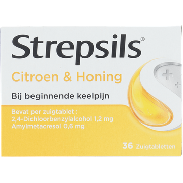 Strepsils Keeltabletten citroen & honing