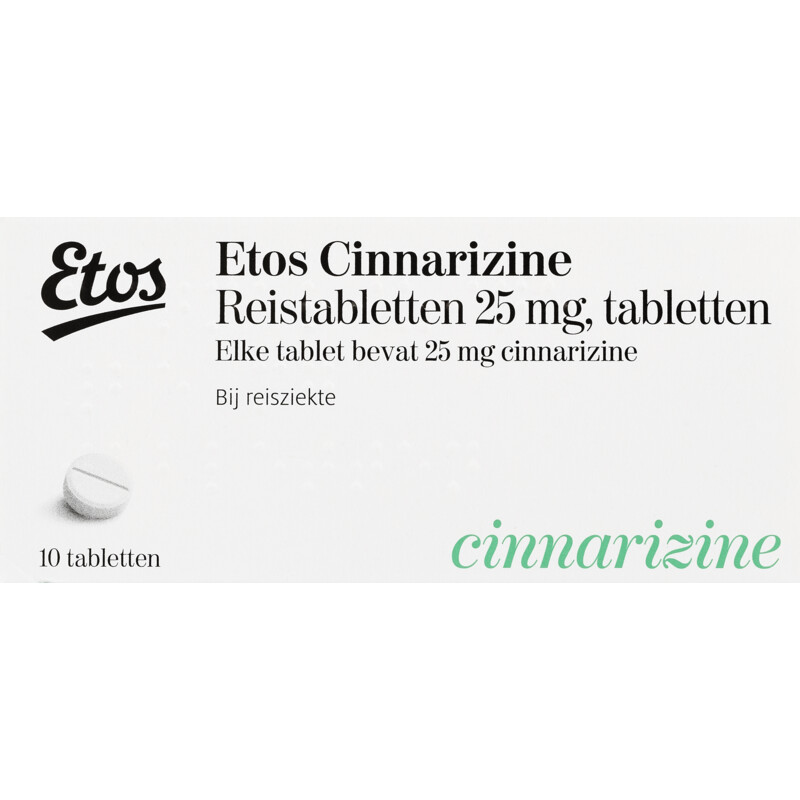 Etos Cinnarizine reistabletten