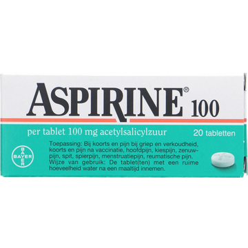 Aspirine Pijnstiller 100mg
