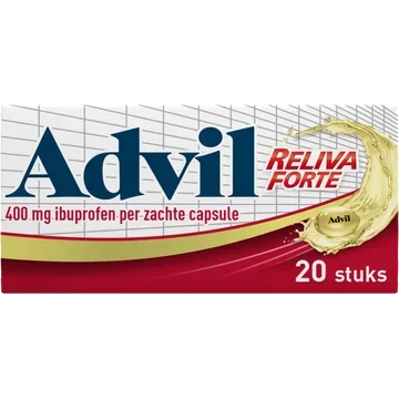 Advil Reliva forte 400mg ibuprofen capsule