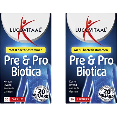 Lucovitaal Pre & probiotica 2-pack
