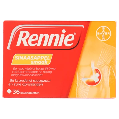 Rennie Kauwtablet sinaasappelsmaak