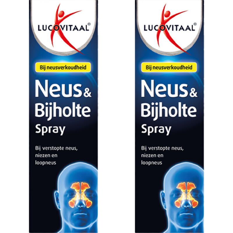 Lucovitaal Neus & bijholte spray 2-pack