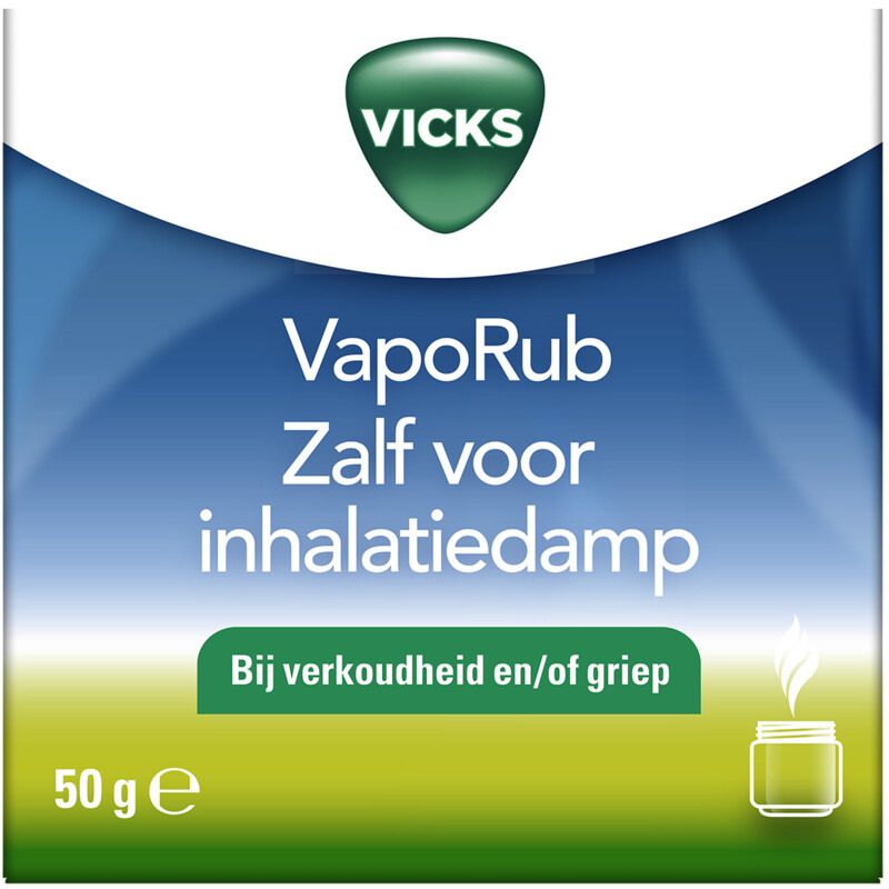 Vicks VapoRub zalf voor inhalatiedamp